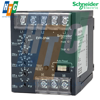 Giới thiệu rơ le bảo vệ động cơ EVR-3P44 Schneider – Giải pháp bảo vệ toàn diện cho động cơ 3 pha